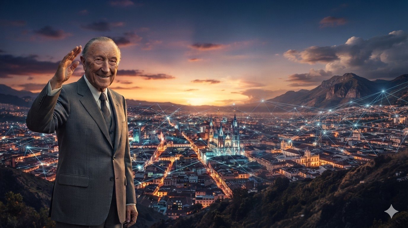 Konrad Adenauer y Quito futurista